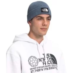 The North Face TNF Logo Box Cuffed Beanie 23 The North Face TNF Logo Box Cuffed Beanie -Outlet The North Face Store NF0A3FJXBDQ R 7