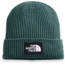 The North Face TNF Logo Box Cuffed Beanie 25 The North Face TNF Logo Box Cuffed Beanie -Outlet The North Face Store NF0A3FJXBDQ R 9