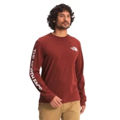 The North Face TNF Sleeve Hit Mens Long-Sleeve Tee 23 The North Face TNF Sleeve Hit Mens Long-Sleeve Tee -Outlet The North Face Store NF0A471KBDQ X2L