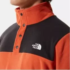 The North Face TKA Glacier Snap-Neck Mens Fleece Pullover -Outlet The North Face Store NF0A4AJD 1