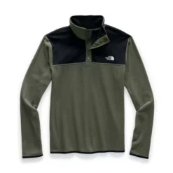 The North Face TKA Glacier Snap-Neck Mens Fleece Pullover -Outlet The North Face Store NF0A4AJDBQW X2L