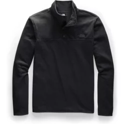 The North Face TKA Glacier Snap-Neck Mens Fleece Pullover -Outlet The North Face Store NF0A4AJDKX7 X1L