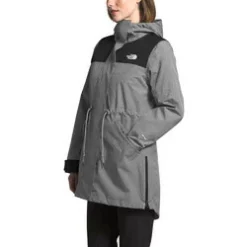 The North Face Metroview Womens Waterproof Trench Coat -Outlet The North Face Store NF0A4AM1MPF QXS 5