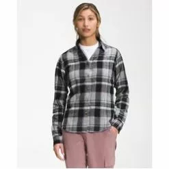 The North Face Womens Berkeley Girlfriend Long Sleeve Shirt -Outlet The North Face Store NF0A4QNP 3